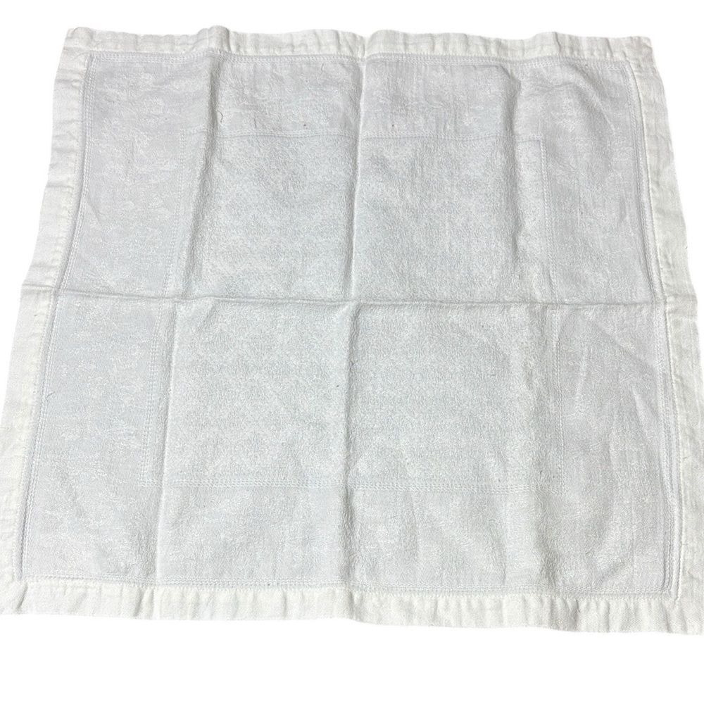 Williams Sonoma white‎ textured linen cotton square napkin linens table setting
